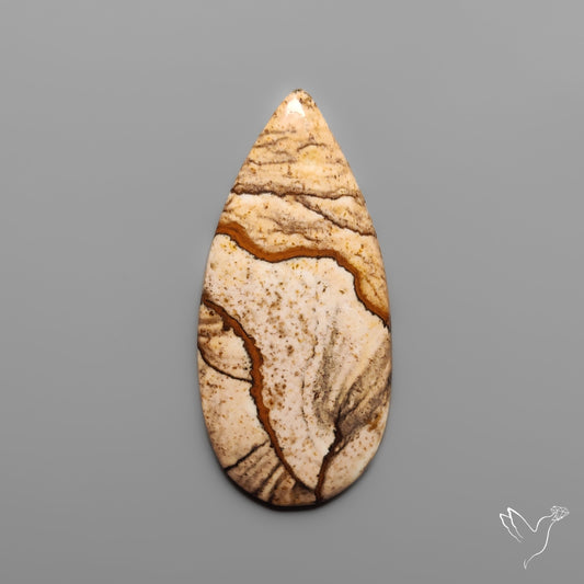 Deschutes Picture Jasper Cabochon