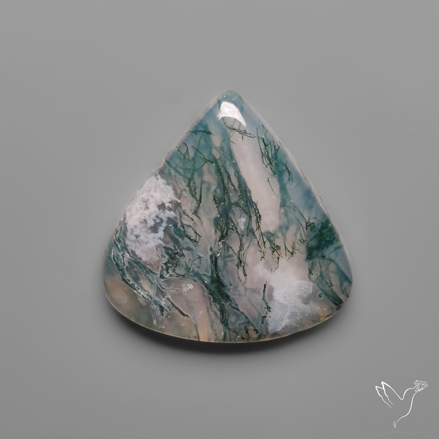 Moss Agate Cabochon