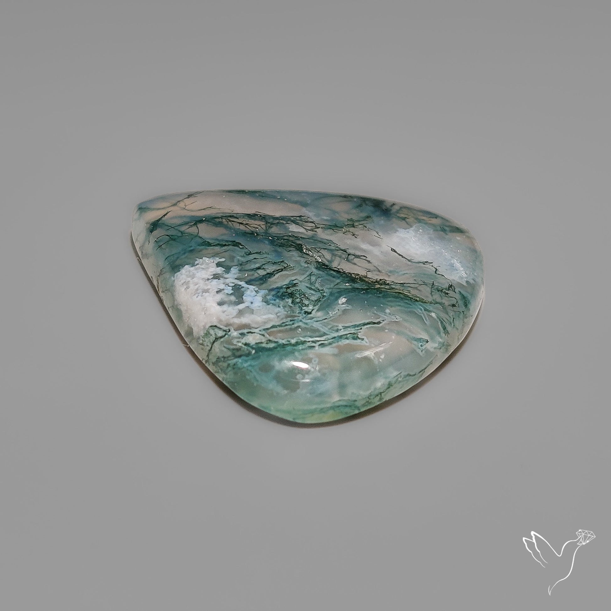 Moss Agate Cabochon
