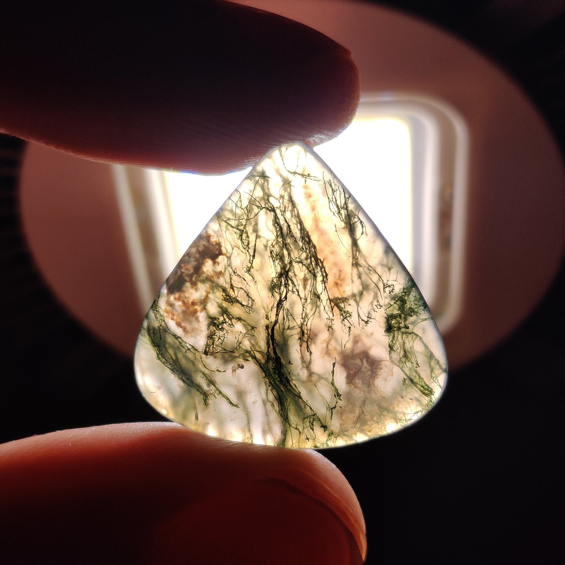 Moss Agate Cabochon