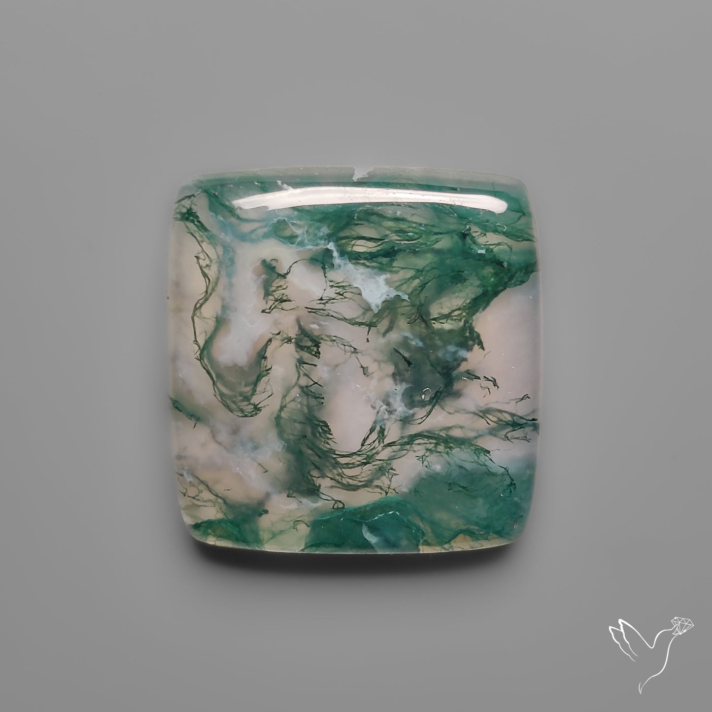 Moss Agate Cabochon