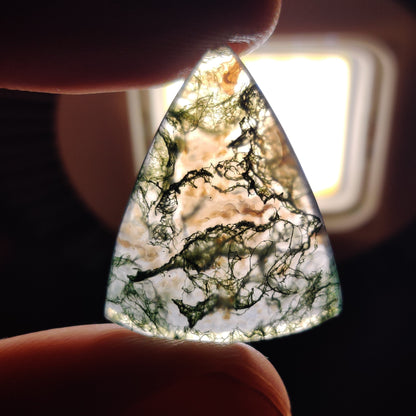 Moss Agate Cabochon