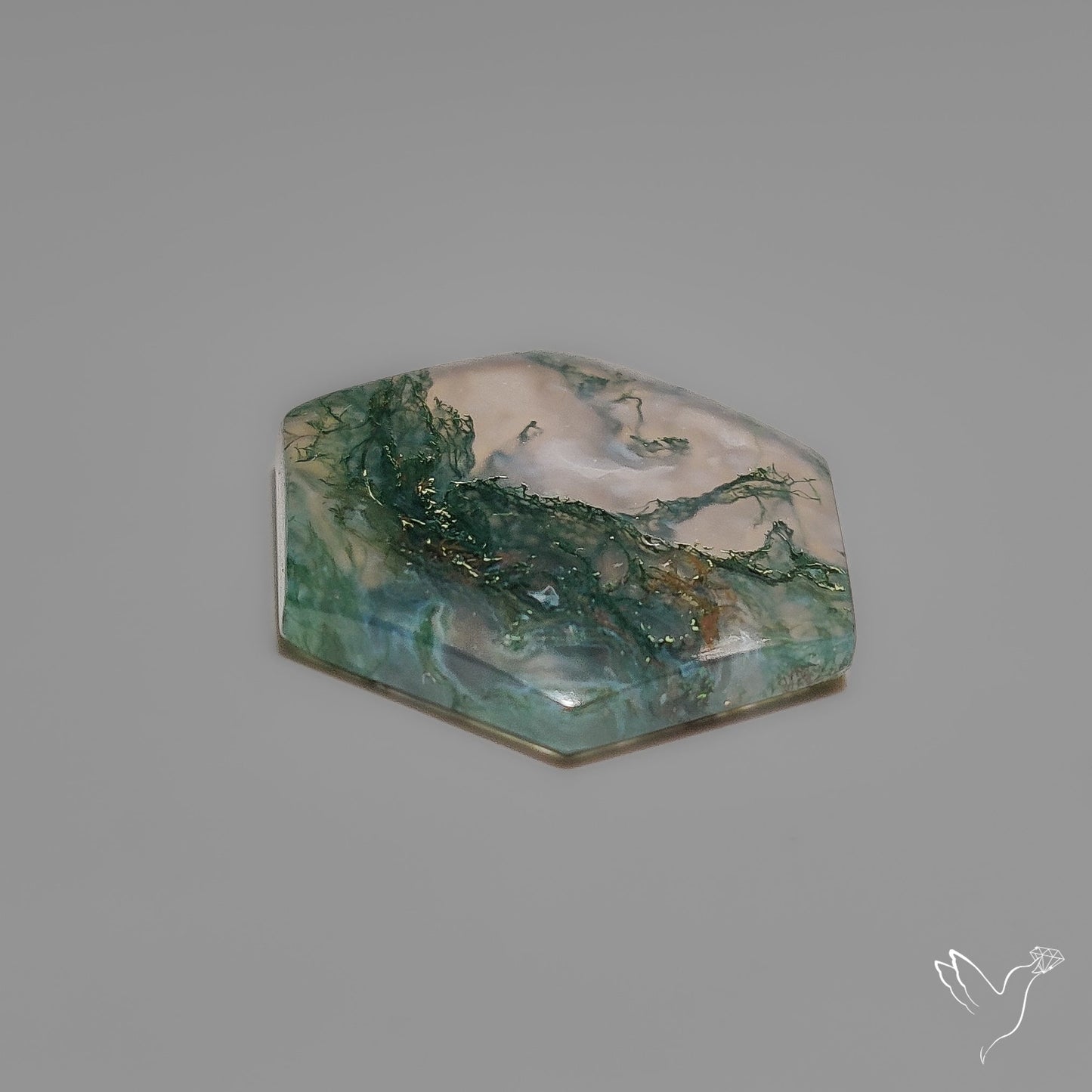 Moss Agate Cabochon