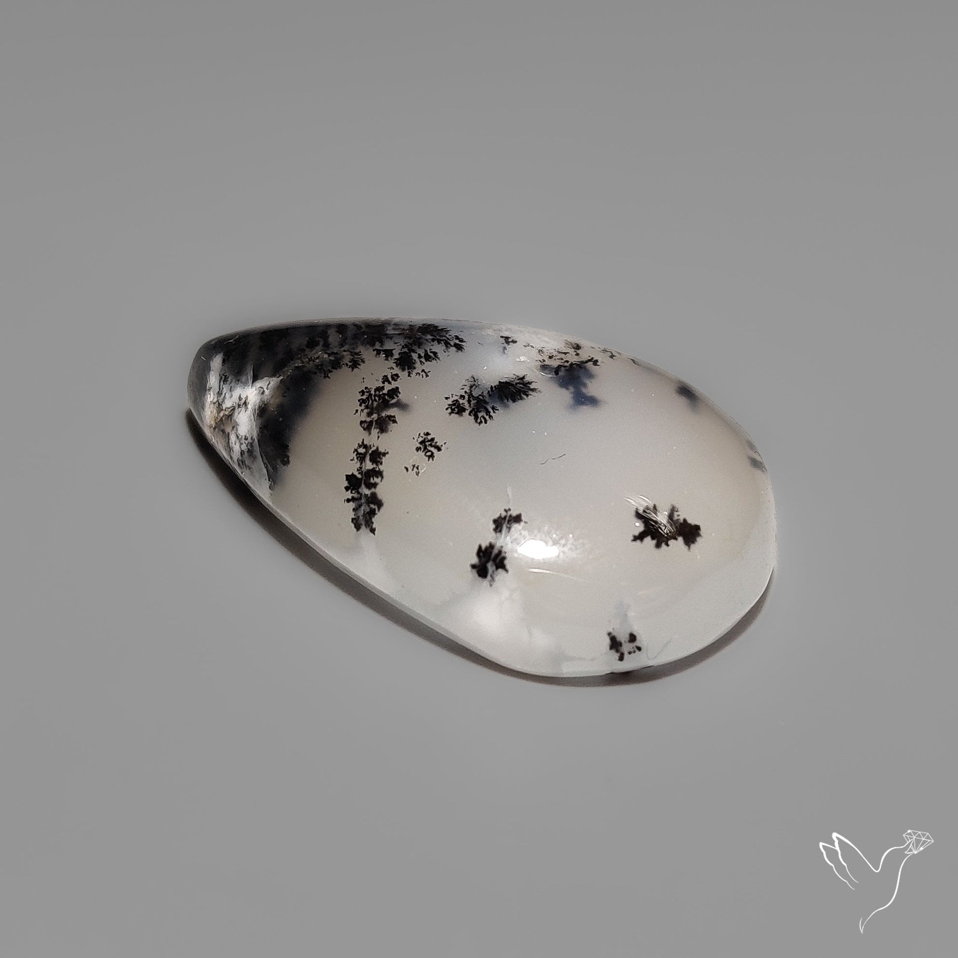 Dendritic Opal Cabochon
