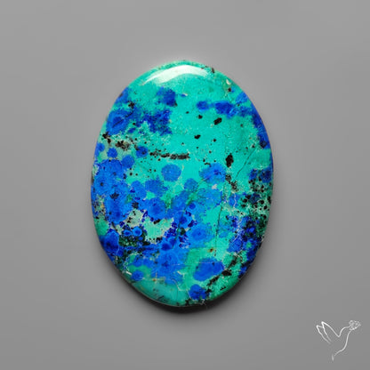 Bluebird Azurite Cabochon