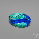 Bluebird Azurite Cabochon