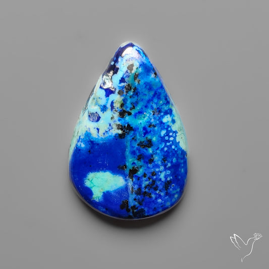 Bluebird Azurite Cabochon