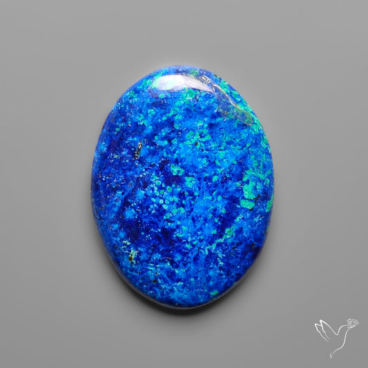 Bluebird Azurite Cabochon