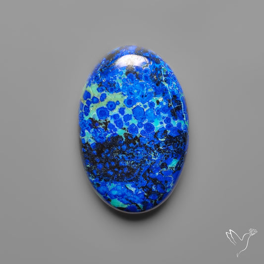 Bluebird Azurite Cabochon