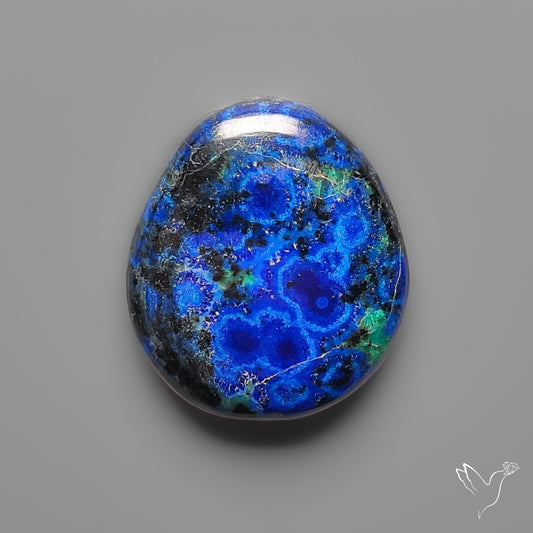 Bluebird Azurite Cabochon