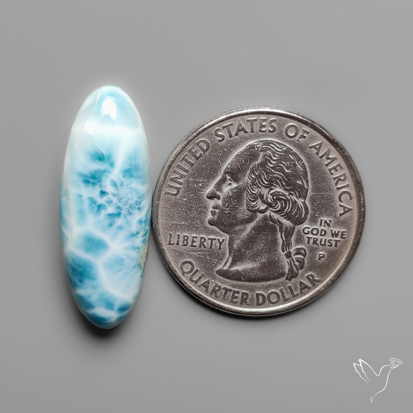 Larimar Cabochon