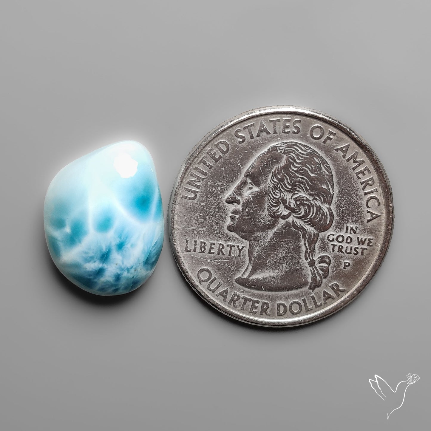 Larimar Cabochon