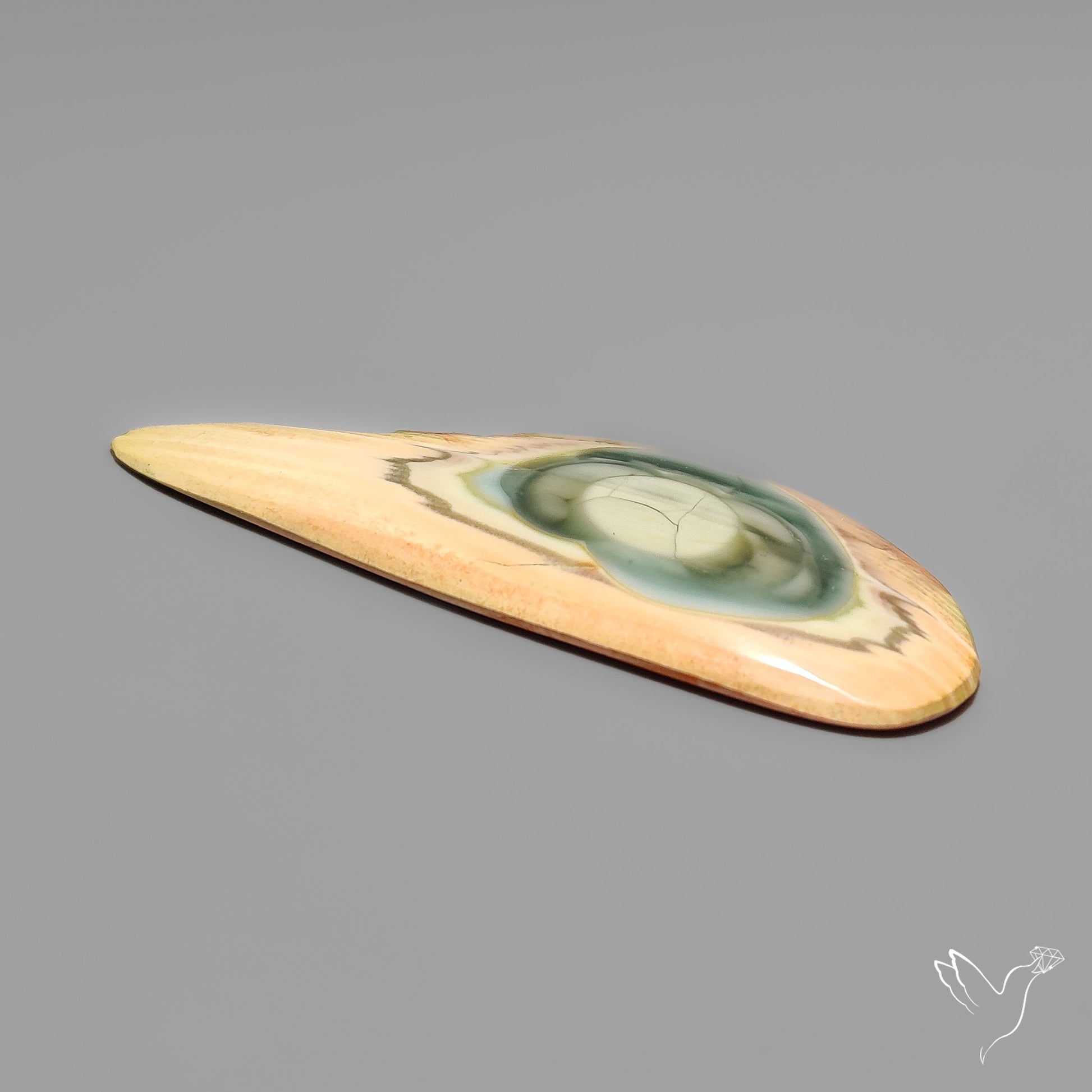 Imperial Jasper Raw Edged Slice