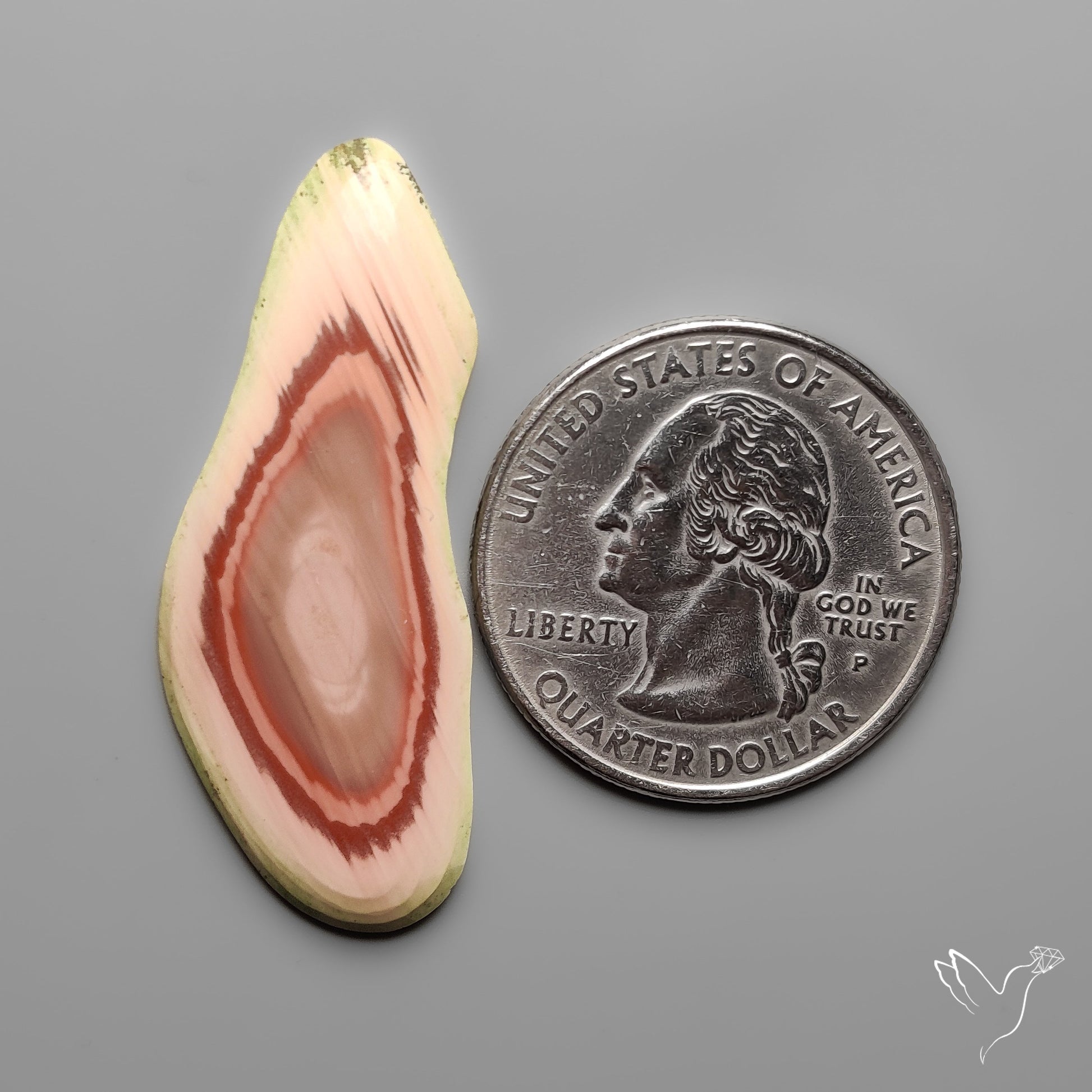 Imperial Jasper Raw Edged Slice