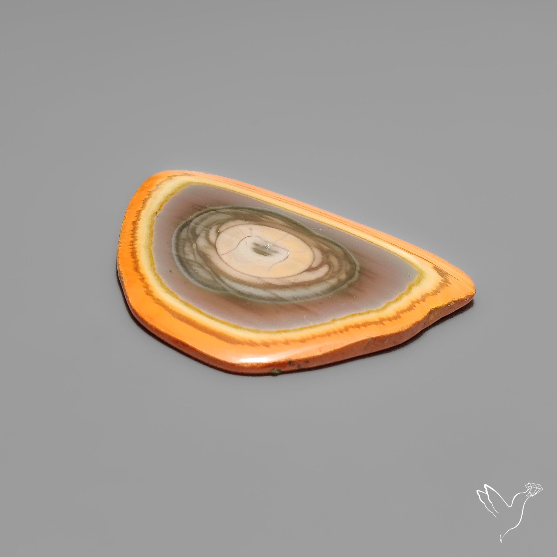 Imperial Jasper Raw Edged Slice