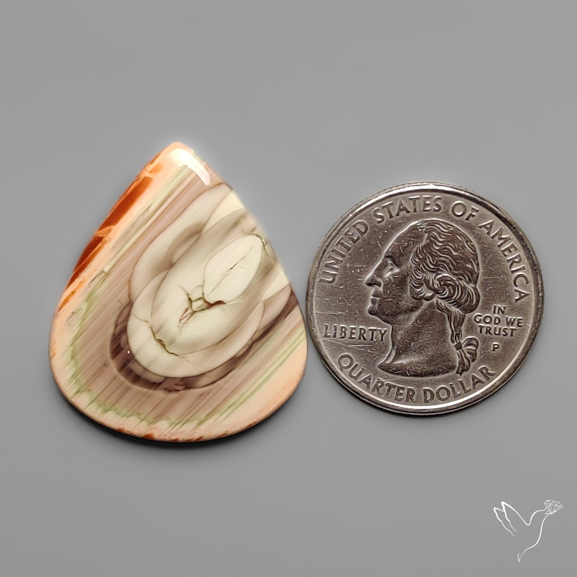 Imperial Jasper Raw Edged Slice