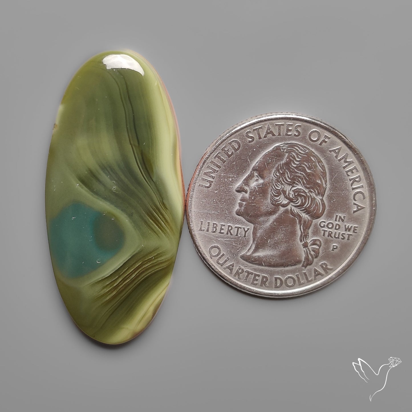 Imperial Jasper Raw Edged Slice