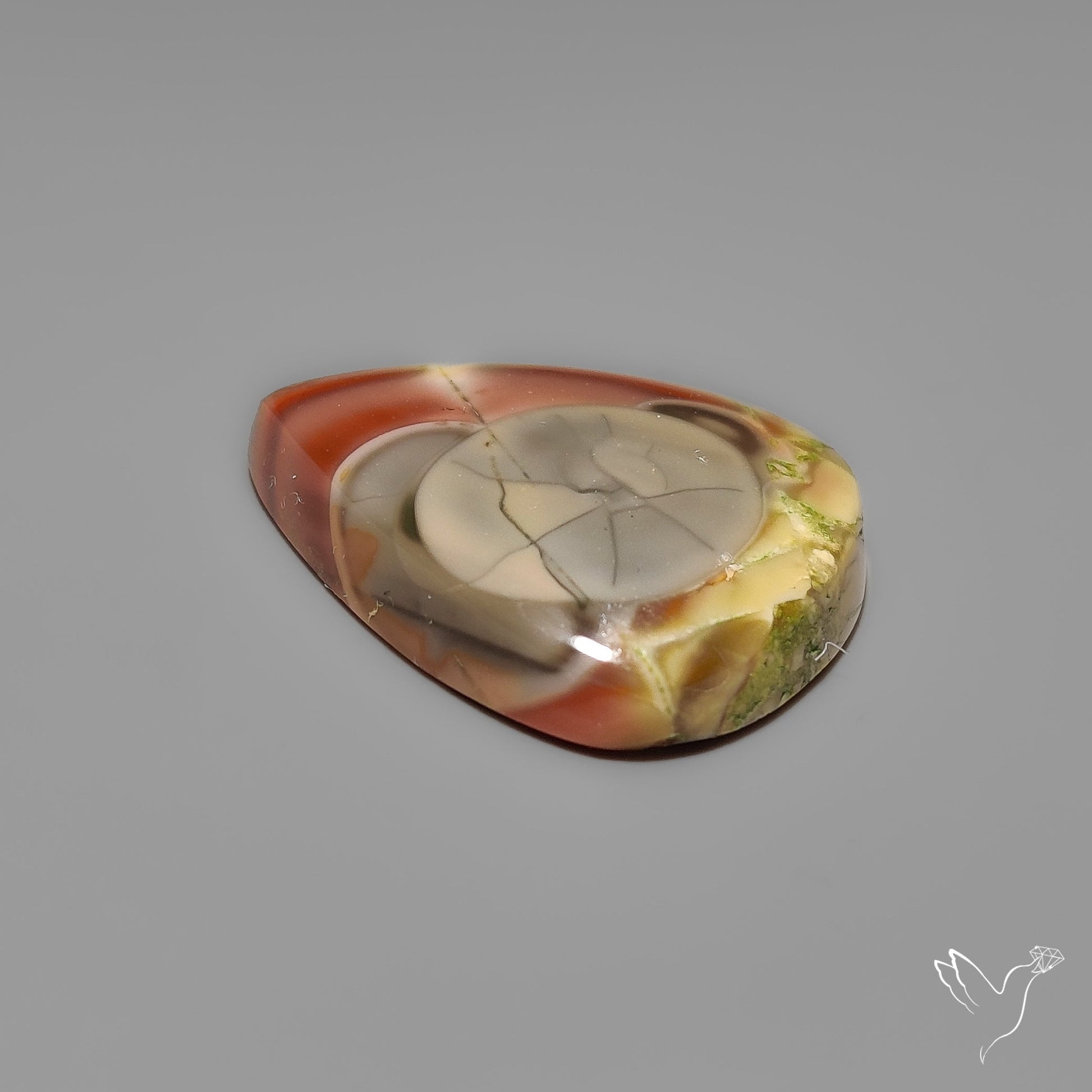 Imperial Jasper Raw Edged Slice