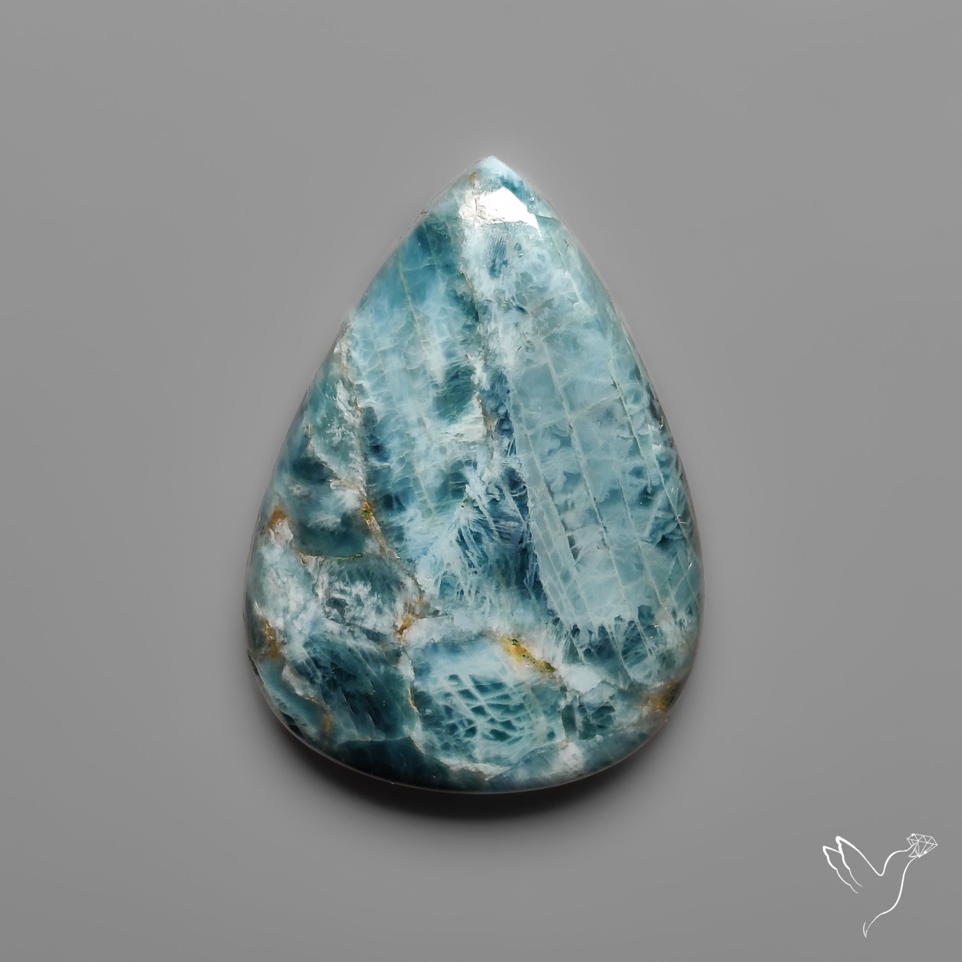 Lake Baikal Apatite Cabochon