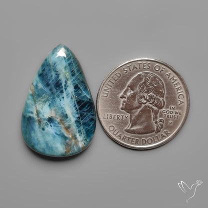 Lake Baikal Apatite Cabochon