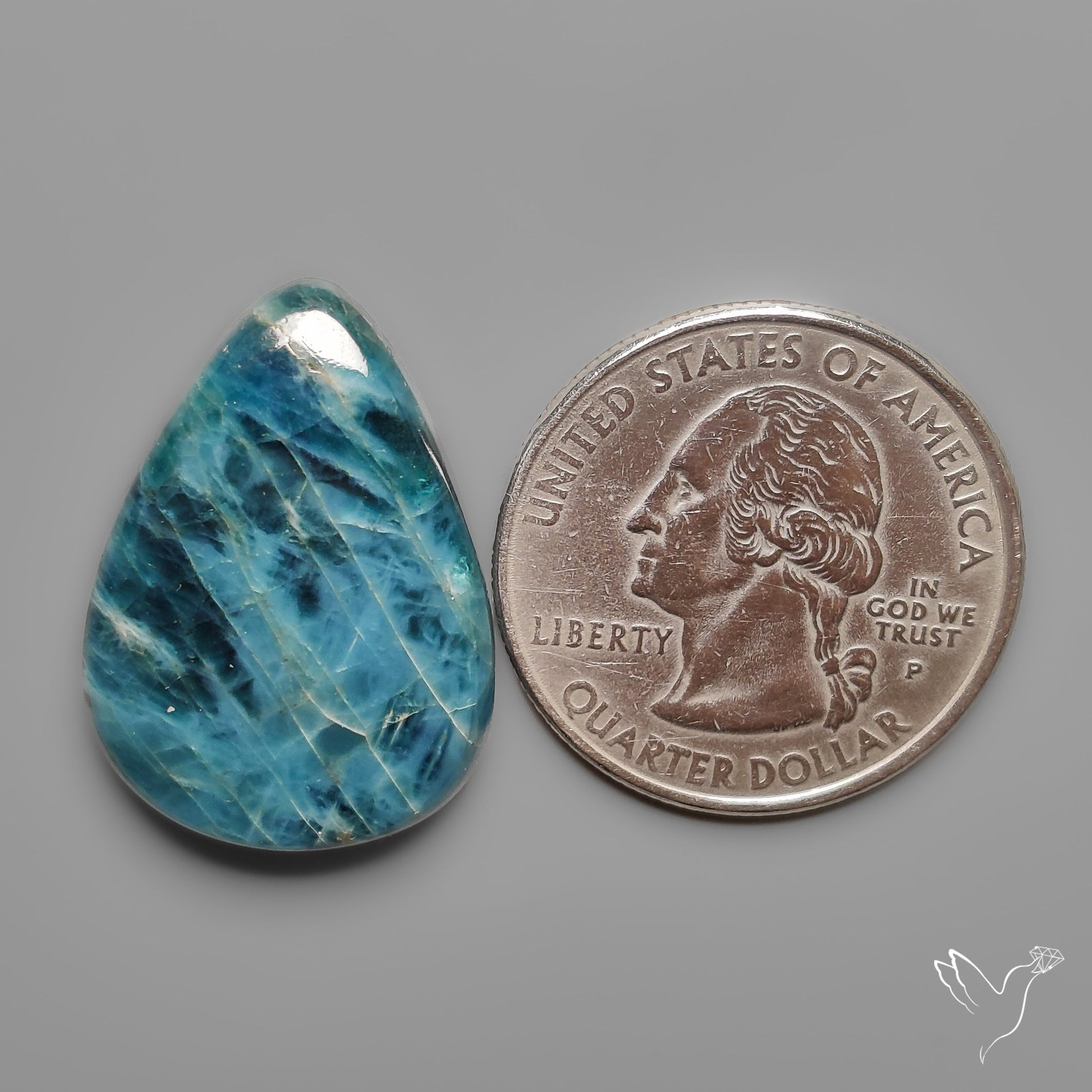 Lake Baikal Apatite Cabochon