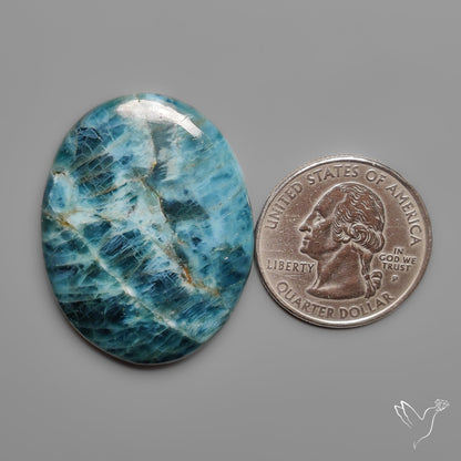 Lake Baikal Apatite Cabochon