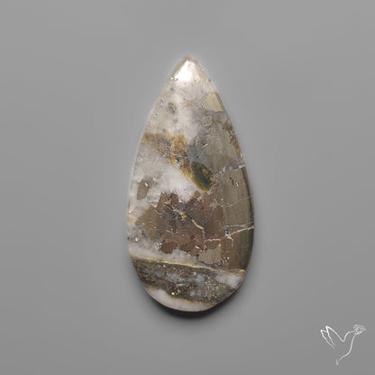 Mohawkite Cabochon Pyritic