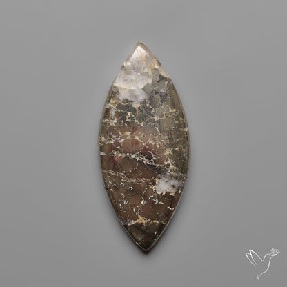 Mohawkite Cabochon Pyritic