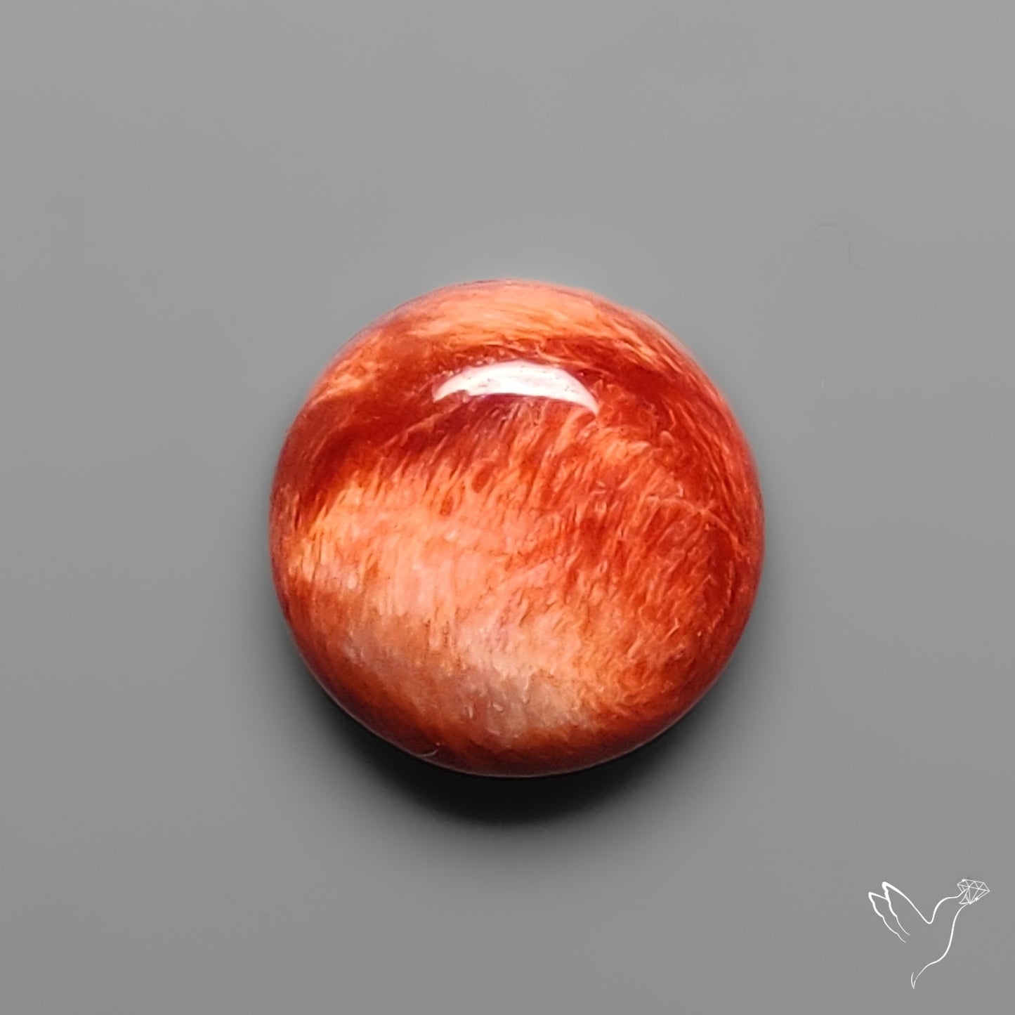 Spiny Oyster Shell Cabochon