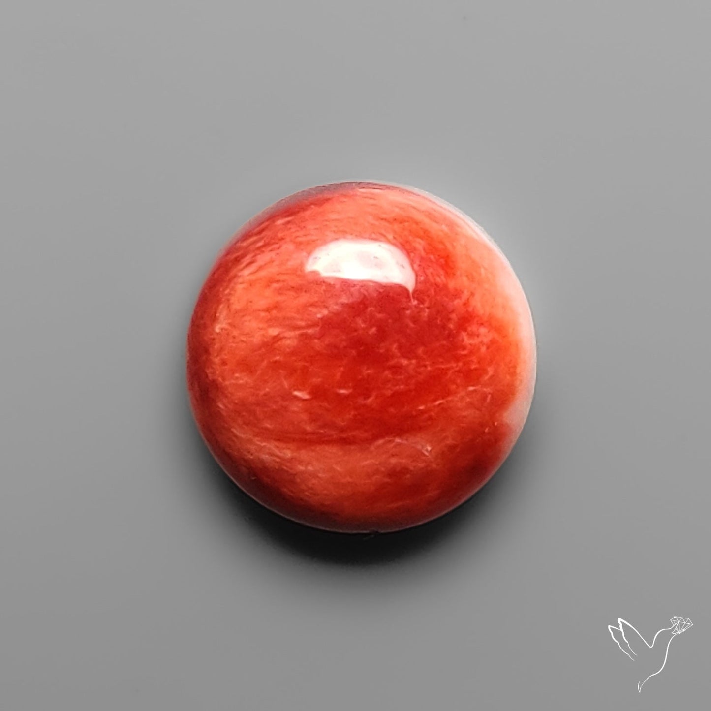 Spiny Oyster Shell Cabochon