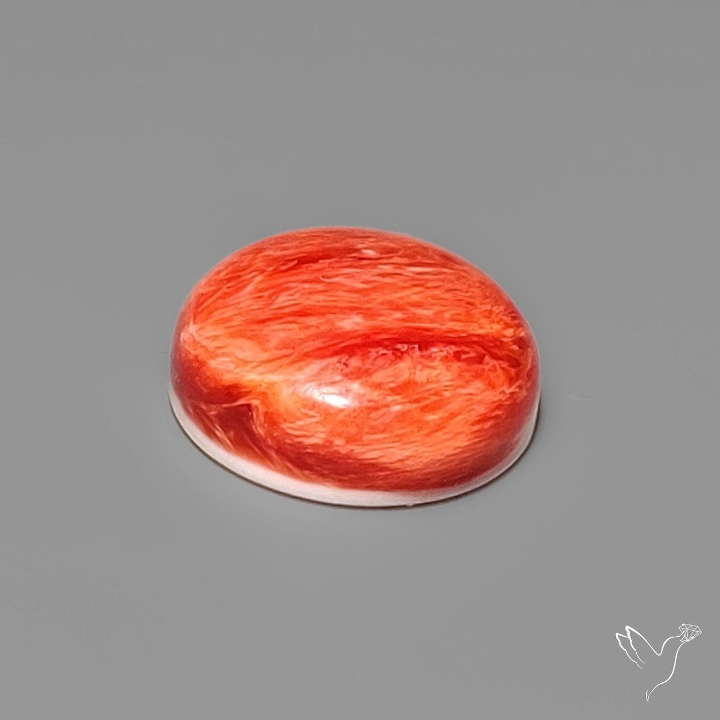 Spiny Oyster Shell Cabochon