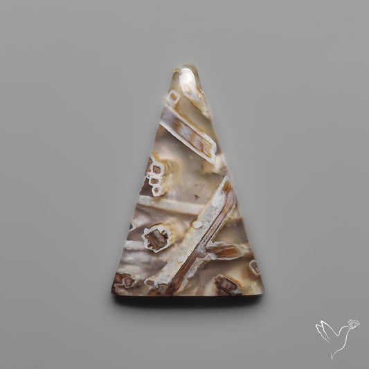 Turkish Tube Agate Cabochon
