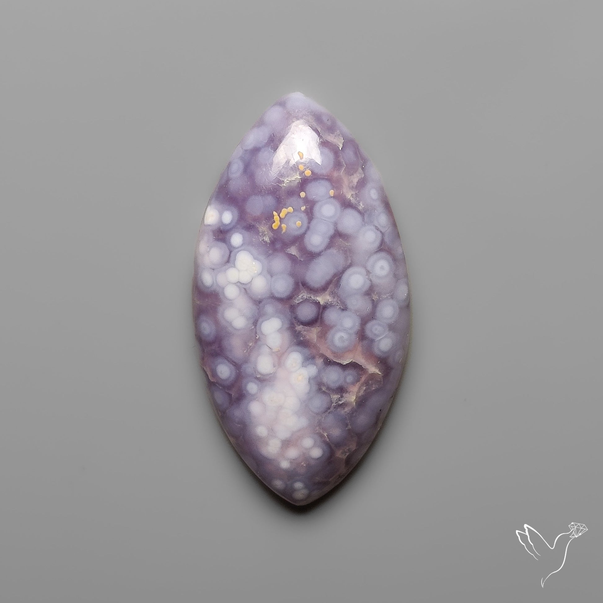 Grape Agate Cabochon