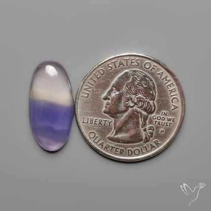 Purple Fluorite Cabochon
