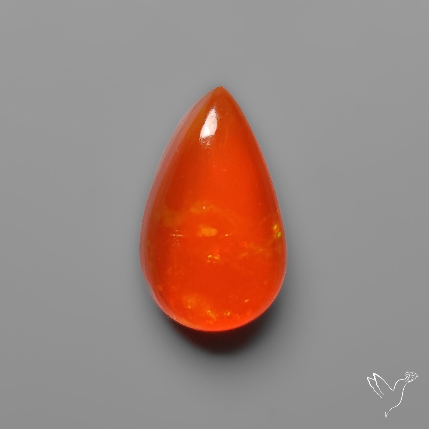 Mexican Fire Opal Cabochon