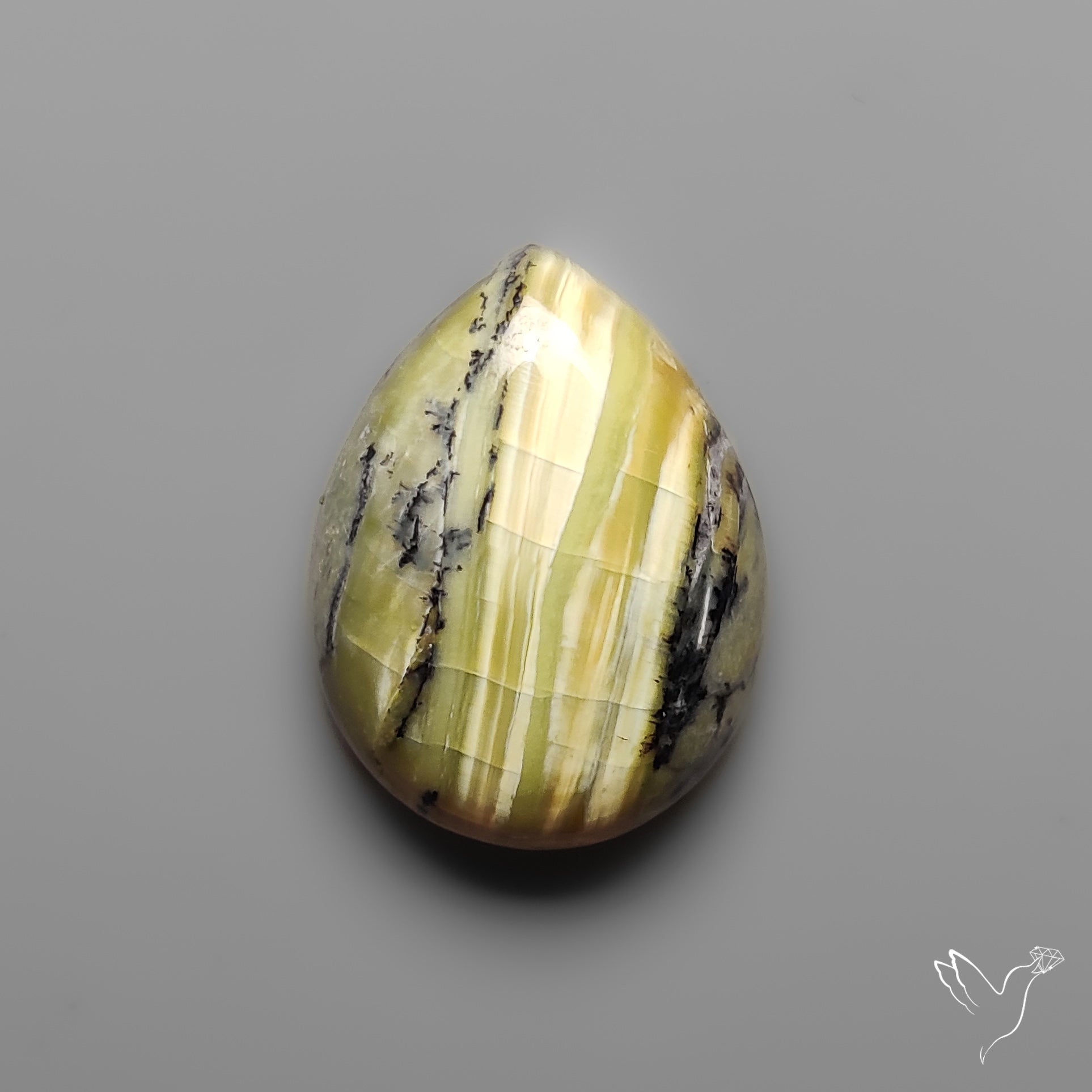 Swiss Green Opal Cabochon