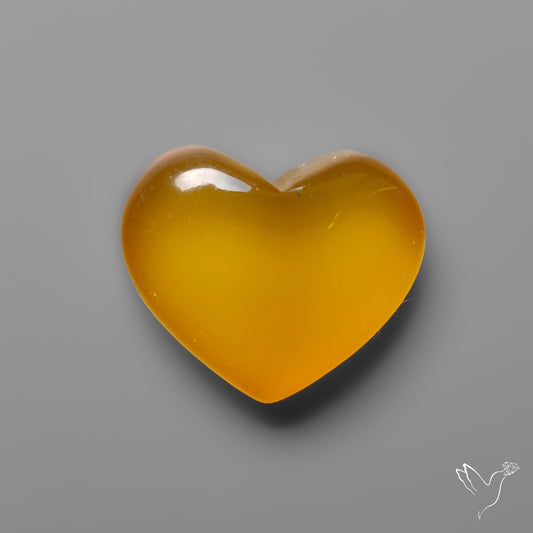 Carnelian Agate Heart Carving