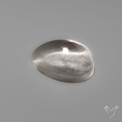 Himalayan Ice Quartz Drop Cabochon