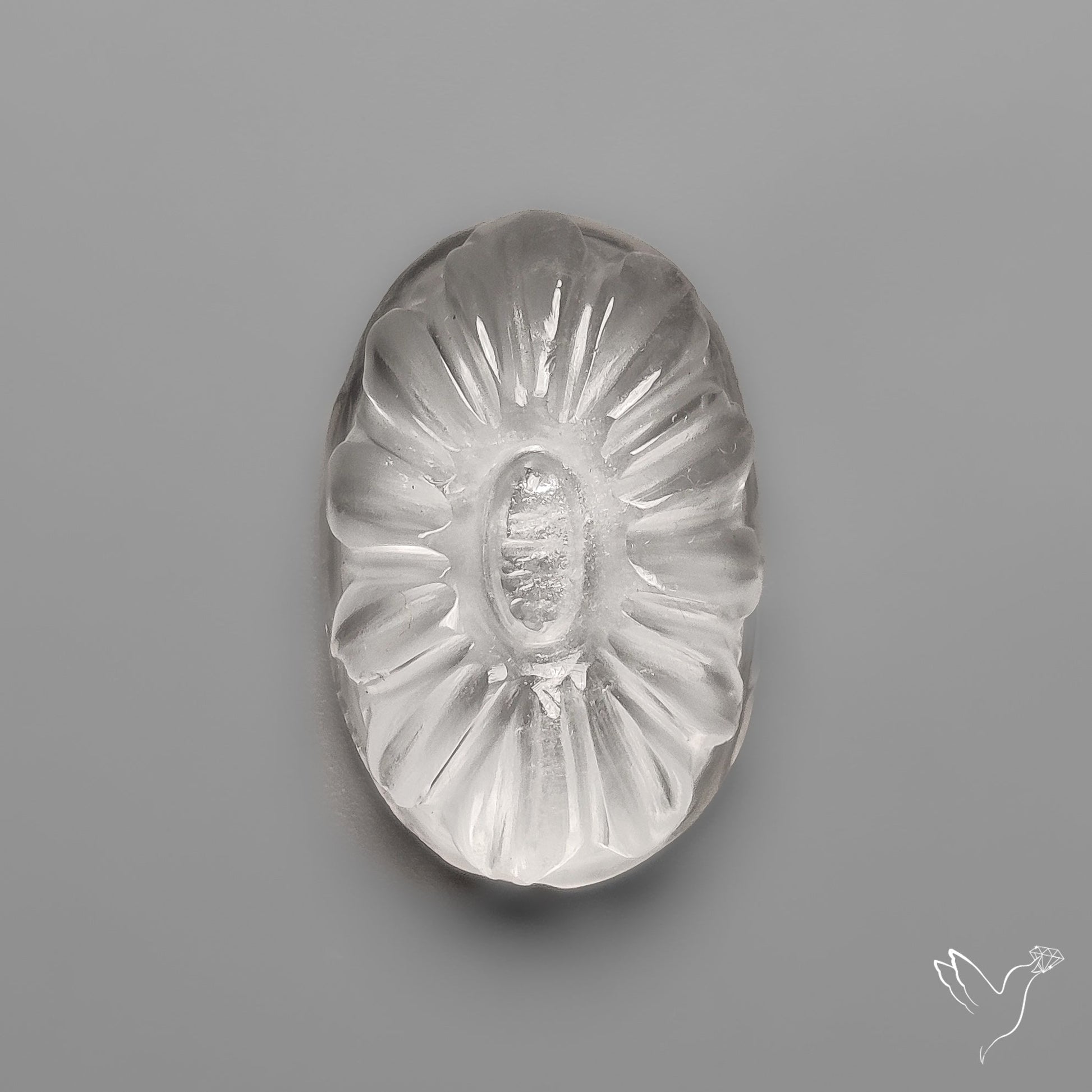 Himalayan Quartz Mughal Carving