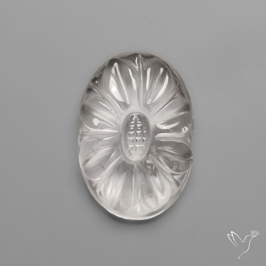 Himalayan Quartz Mughal Carving