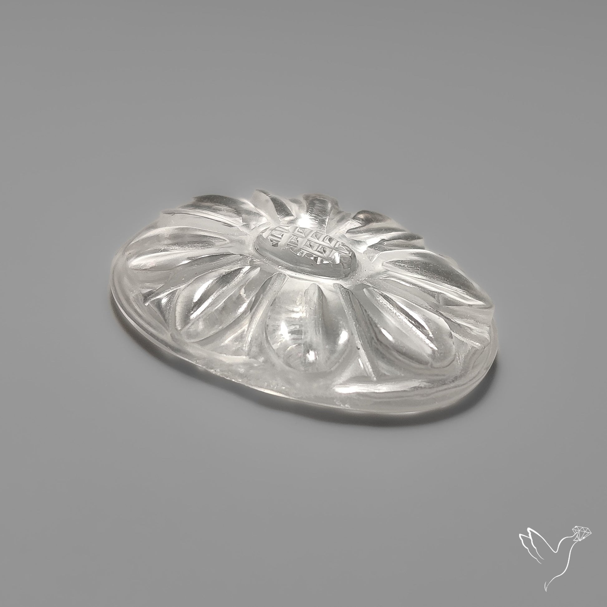 Himalayan Quartz Mughal Carving