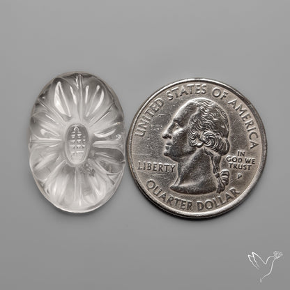 Himalayan Quartz Mughal Carving