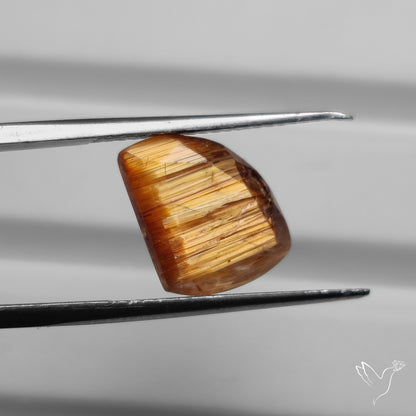 AAA Faceted Golden Rutilated Quartz