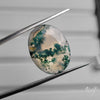 Faceted Moss Agate