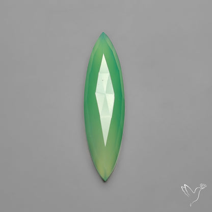 Rose Cut Gemmy Chrysoprase