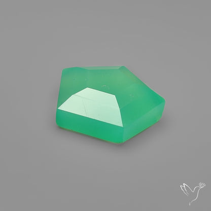 Step Cut Gemmy Chrysoprase
