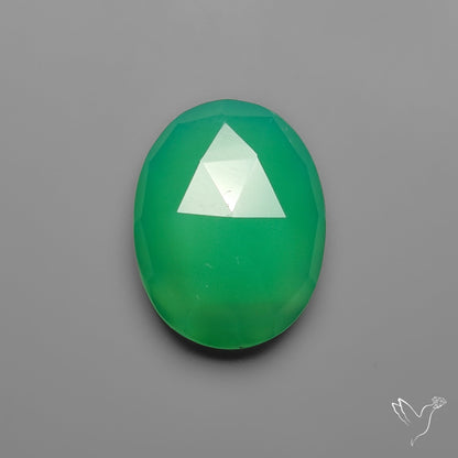 Rose Cut Gemmy Chrysoprase