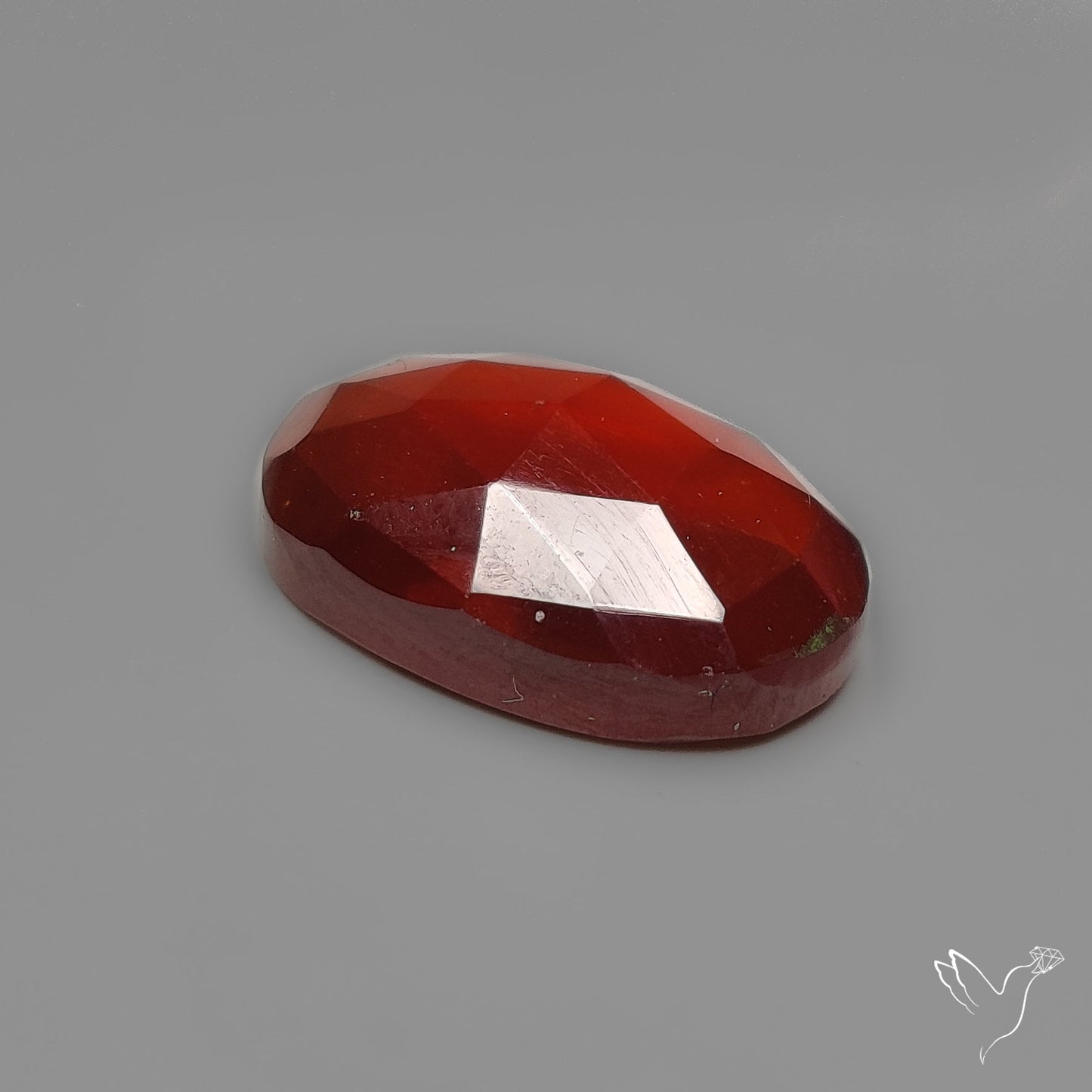 Rose Cut Mozambique Garnet