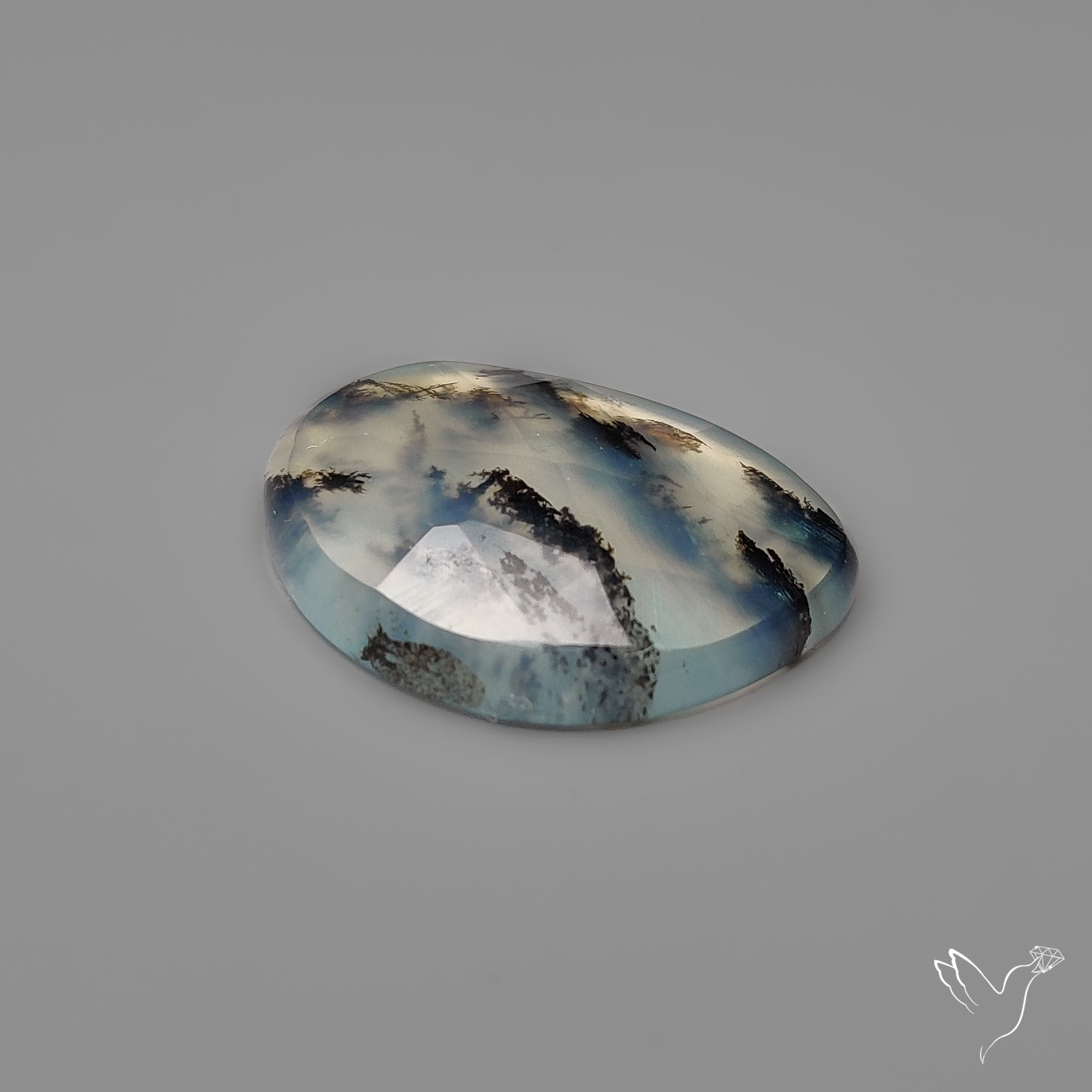Rose Cut Peruvian Opal