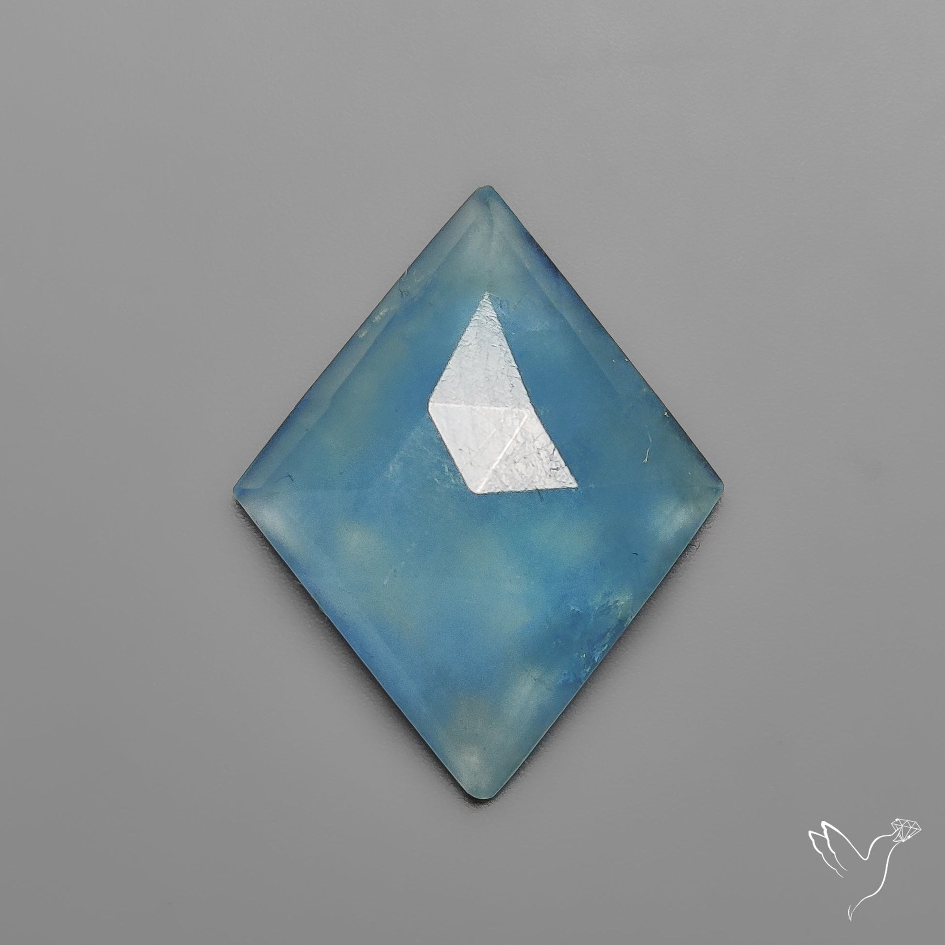 Rose Cut Aquamarine